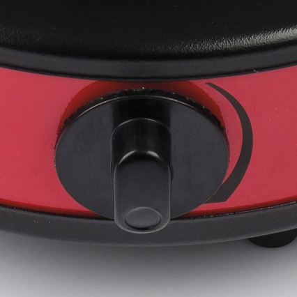 G3Ferrari G1015700 - Indukčný jednoplatničkový varič FURNEL 500W/230V čierna/červená