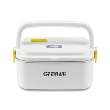 G3Ferrari G1016601 - Elektrický ohrievač jedla VITTO 48W/230V 0,8 l biela/žltá