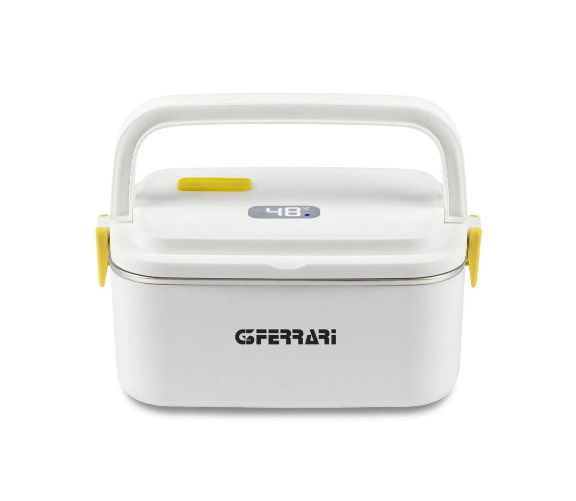 G3Ferrari G1016601 - Elektrický ohrievač jedla VITTO 48W/230V 0,8 l biela/žltá G1016601