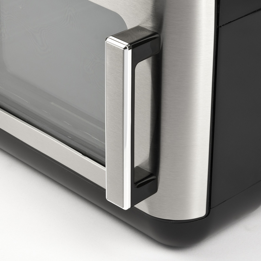 G3Ferrari G1018700 - Multifunkčná rúra FRIGGISANO 1700W/230V 13 l čierna/nerez