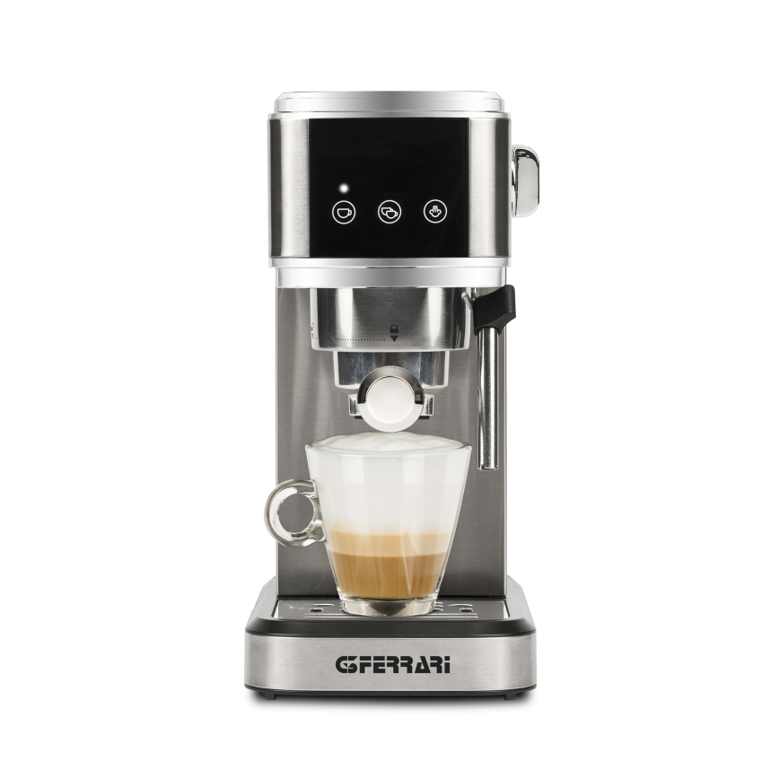 G3Ferrari G1018900 - pákový espresso kávovar 1350 W / 230 V, 15 bar, nerezová oceľ