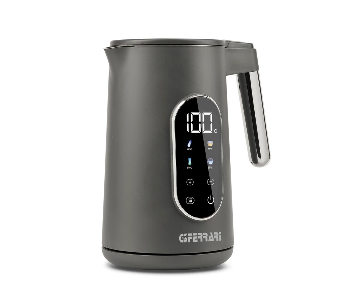 G3Ferrari G1020500 - Rýchlovarná kanvica 1,7 l TISANIERE 2200W/230V sivá G1020500