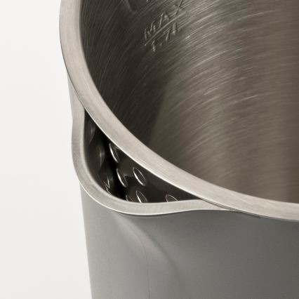 G3Ferrari G1020500 - Rýchlovarná kanvica 1,7 l TISANIERE 2200W/230V sivá