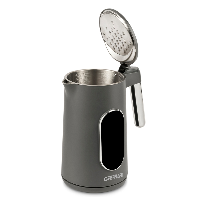 G3Ferrari G1020500 - Rýchlovarná kanvica 1,7 l TISANIERE 2200W/230V sivá