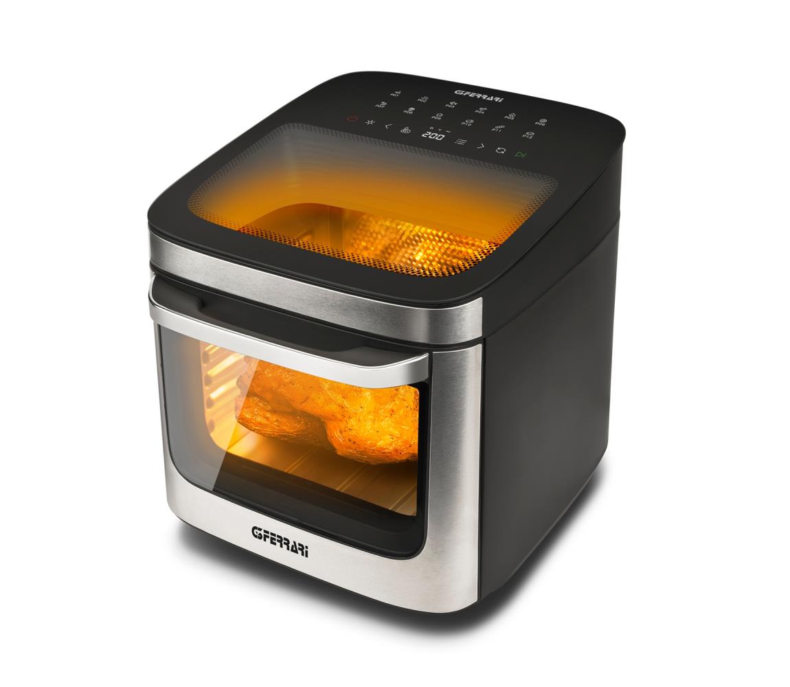 G3Ferrari G1021900 - Teplovzdušná fritéza FRIGGISANO 1800 W/230 V 13 l nerez/čierna G1021900