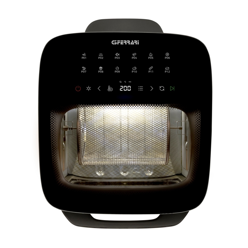 G3Ferrari G1021900 - Teplovzdušná fritéza FRIGGISANO 1800 W/230 V 13 l nerez/čierna