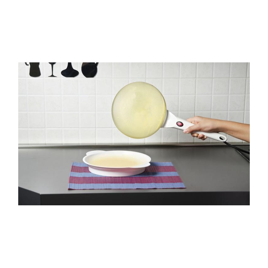 G3Ferrari G10306 - Palacinkovač CREPPE 20 cm 800W/230V biela