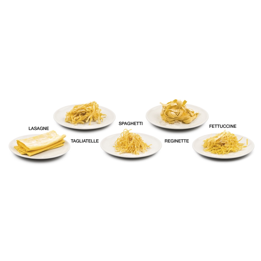 G3Ferrari G20121 - Strojček na cestoviny 90W/230V, nerezové prevedenie