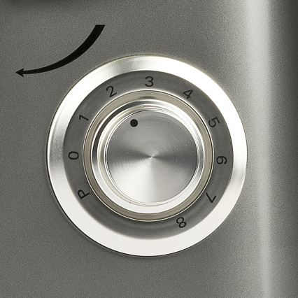 G3Ferrari G2016400 - Stolný mixér s dvojitým hákom PASTAIO 8 l 1800W/230V v chrómovom prevedení