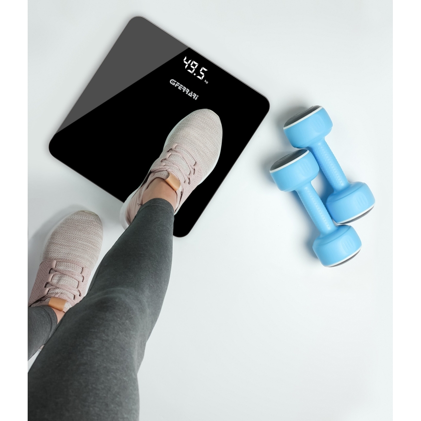 G3Ferrari G3005800 - Digitálna osobná váha 3xAAA čierna