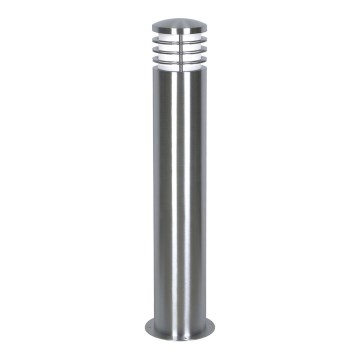 Garden Zone - Vonkajšia lampa SANDBANKS 1xE27/60W/230V IP44 matný chróm