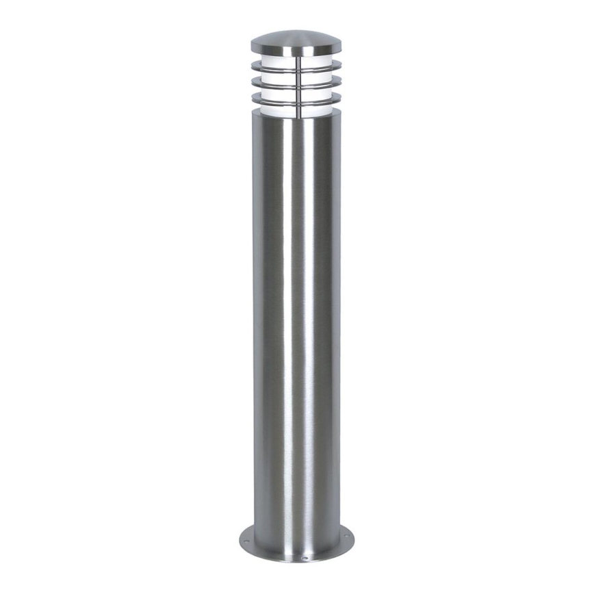 Garden Zone - Vonkajšia lampa SANDBANKS 1xE27/60W/230V IP44 matný chróm