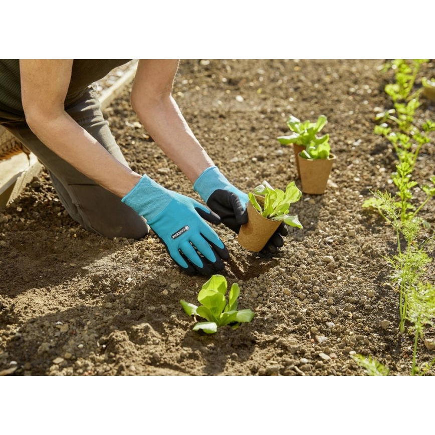 Gardena - Pracovné rukavice modrá/čierna