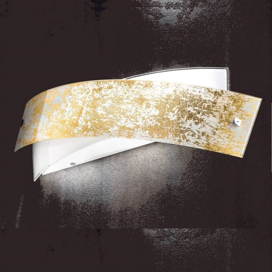Gea Luce CAMILLA A M oro - Nástenné svietidlo CAMILLA 4xE14/28W/230V 54 cm zlatá