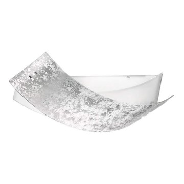 Gea Luce CAMILLA P M arg - Stropné svietidlo CAMILLA 2xE27/70W/230V strieborná