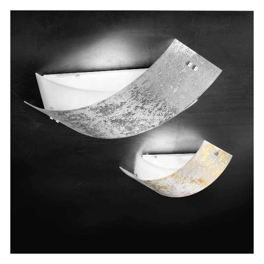 Gea Luce CAMILLA P P arg - Stropné svietidlo CAMILLA 3xE14/28W/230V 43 cm strieborná