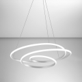 Gea Luce DIVA S G BIANCO - LED Stmievateľný luster na lanku DIVA LED/44W/230V biela