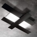 Gea Luce DOHA P M N - LED Stropné svietidlo DOHA LED/40W/230V čierna