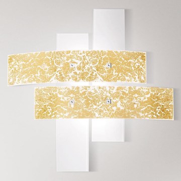 Gea Luce LARA P G oro - Stropné svietidlo LARA 4xE27/52W/230V zlatá