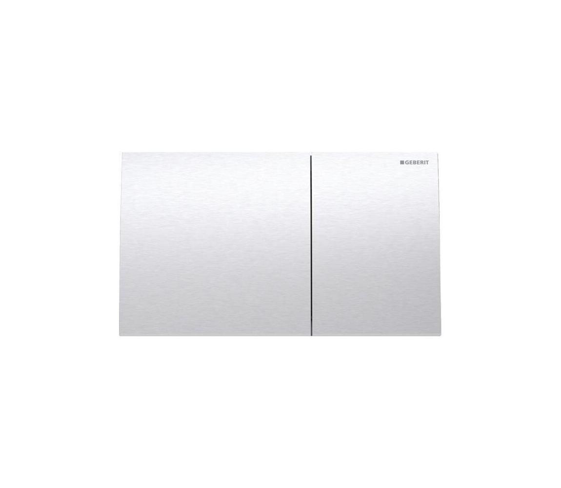 Geberit 115.622.FW.1 - Splachovacie tlačidlo 70 25x14,6 cm, nerezová oceľ 115.622.FW.1