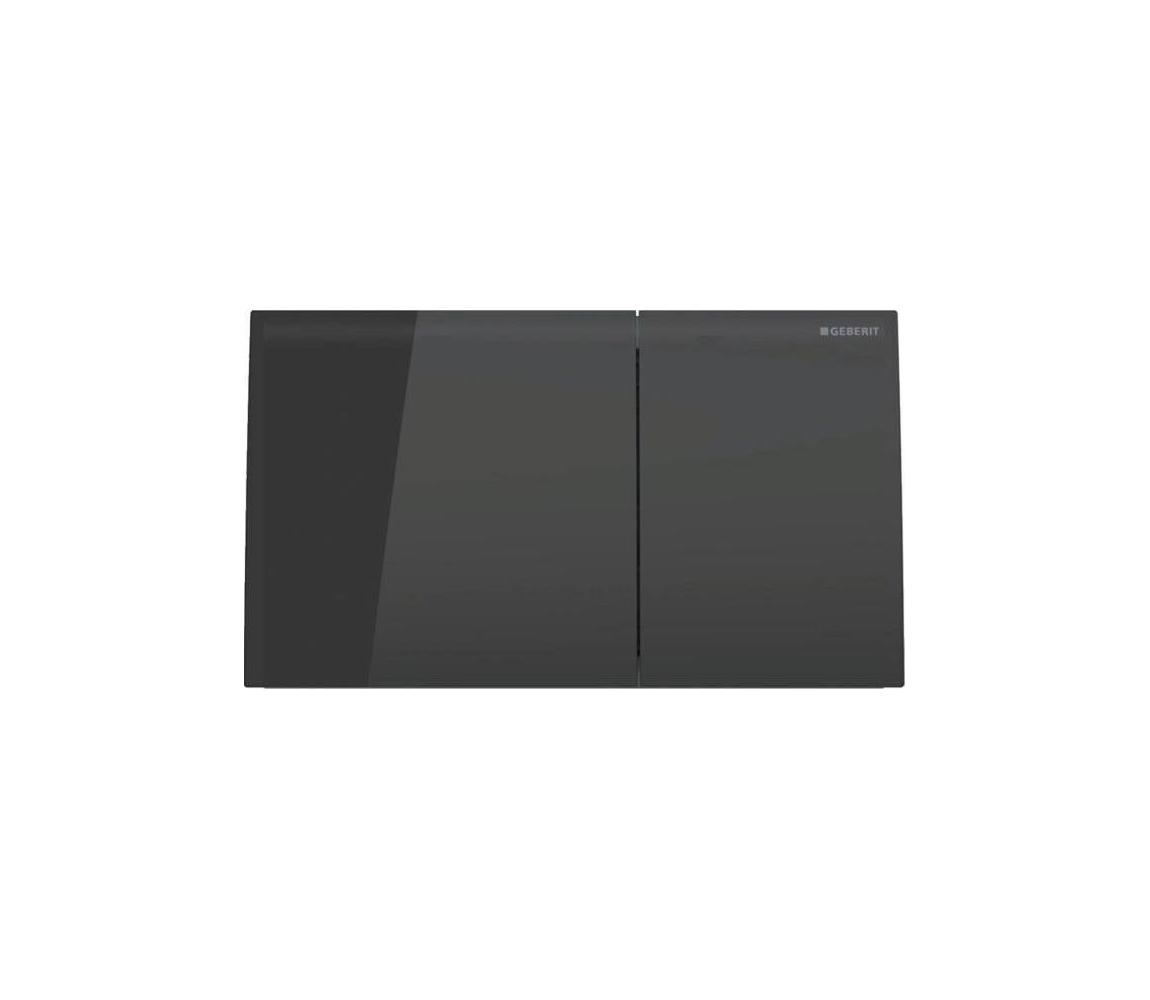 Geberit 115.622.SJ.1 - Splachovacie tlačidlo 70 25x14,6 cm čierne 115.622.SJ.1