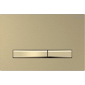 Geberit 115.672.QF.2 - Splachovacie tlačidlo Sigma50 24,6x16,4 cm kartáčovaná mosadz