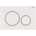 Geberit 115.882.11.1 - Splachovacie tlačidlo Sigma20 24,6x16,4 cm biela