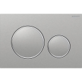 Geberit 115.882.SN.1 - Splachovacie tlačidlo Sigma20 24,6x16,4 cm nerezová oceľ