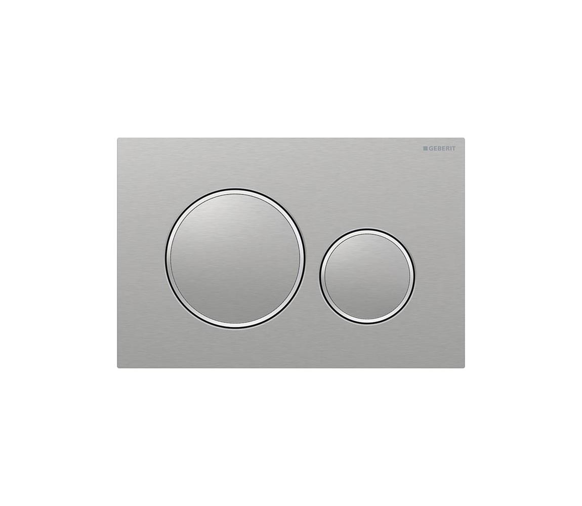 Geberit 115.882.SN.1 - Splachovacie tlačidlo 20 24,6x16,4 cm nerezová oceľ 115.882.SN.1