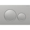 Geberit 115.889.SN.1 - Splachovacie tlačidlo Sigma20 24,6x16,4 cm nerezová oceľ