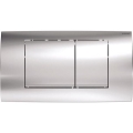 Geberit 115.899.KH.1 - Splachovacie tlačidlo Twinline30 34x18,5 cm lesklý chróm/matný chróm