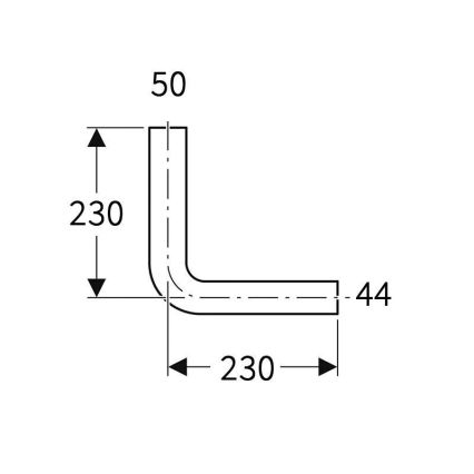 Geberit 118.003.11.1 - Splachovacie koleno 90° alpská biela