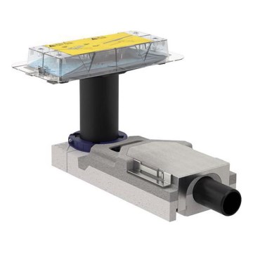 Geberit 154.152.00.1 - Sada na montáž odtokového žľabu CleanLine 65-90 mm