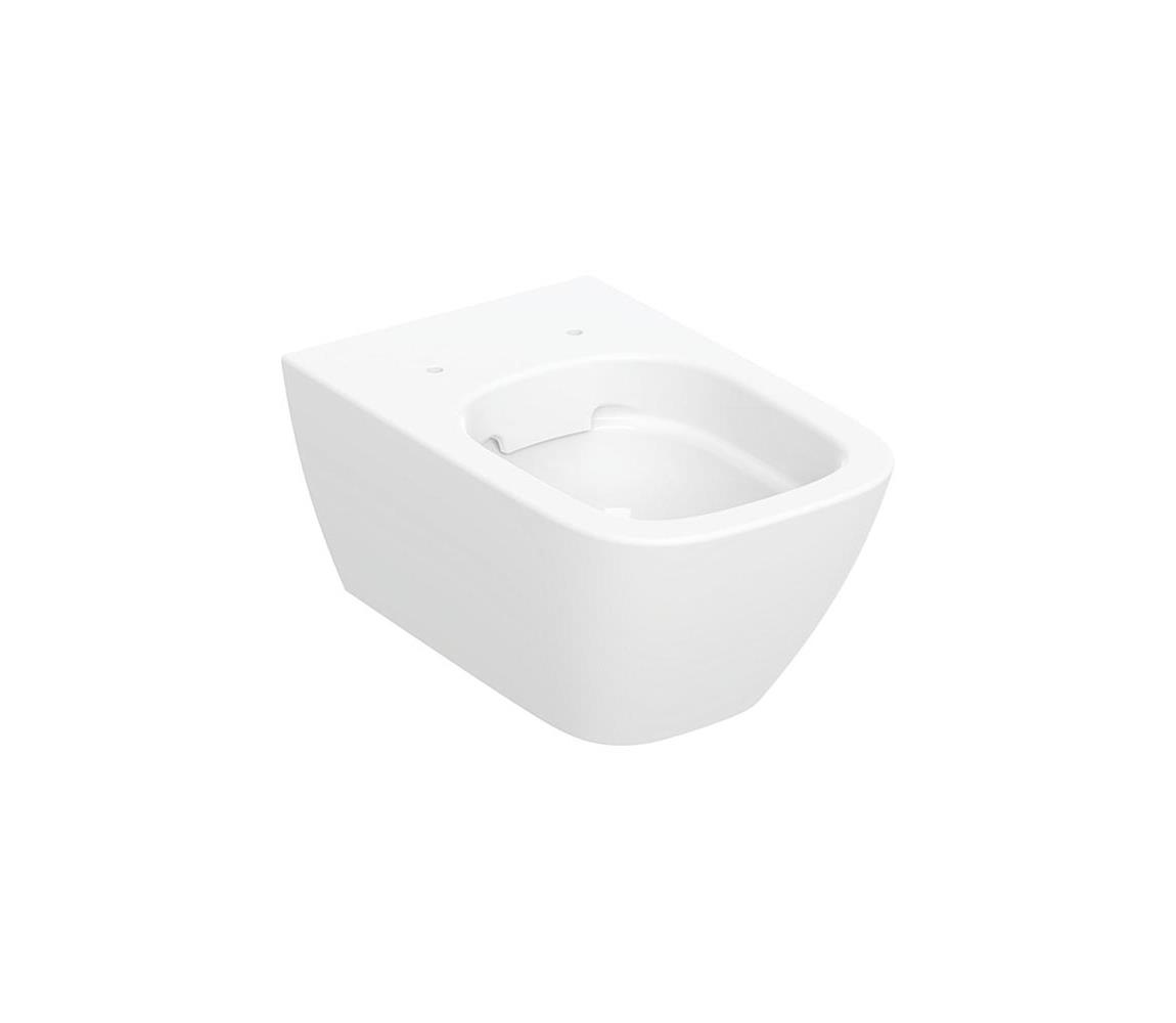 Geberit 500.208.01.1 - Závesné WC Rimfree Smyle Square keramika/biela 500.208.01.1