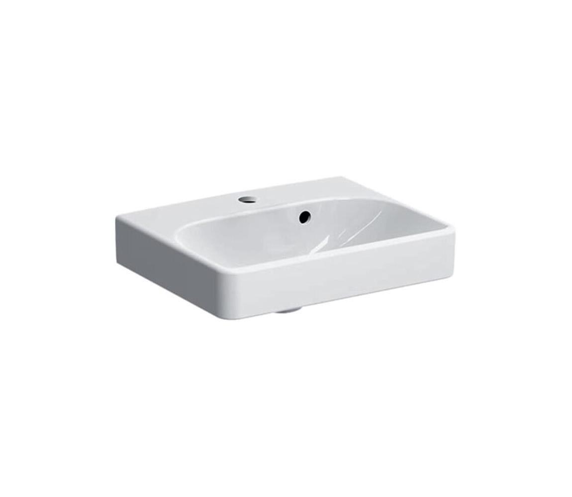 Geberit 500.222.01.1 - Závesné umývadlo Smyle Square 45x36 cm keramika/biela 500.222.01.1