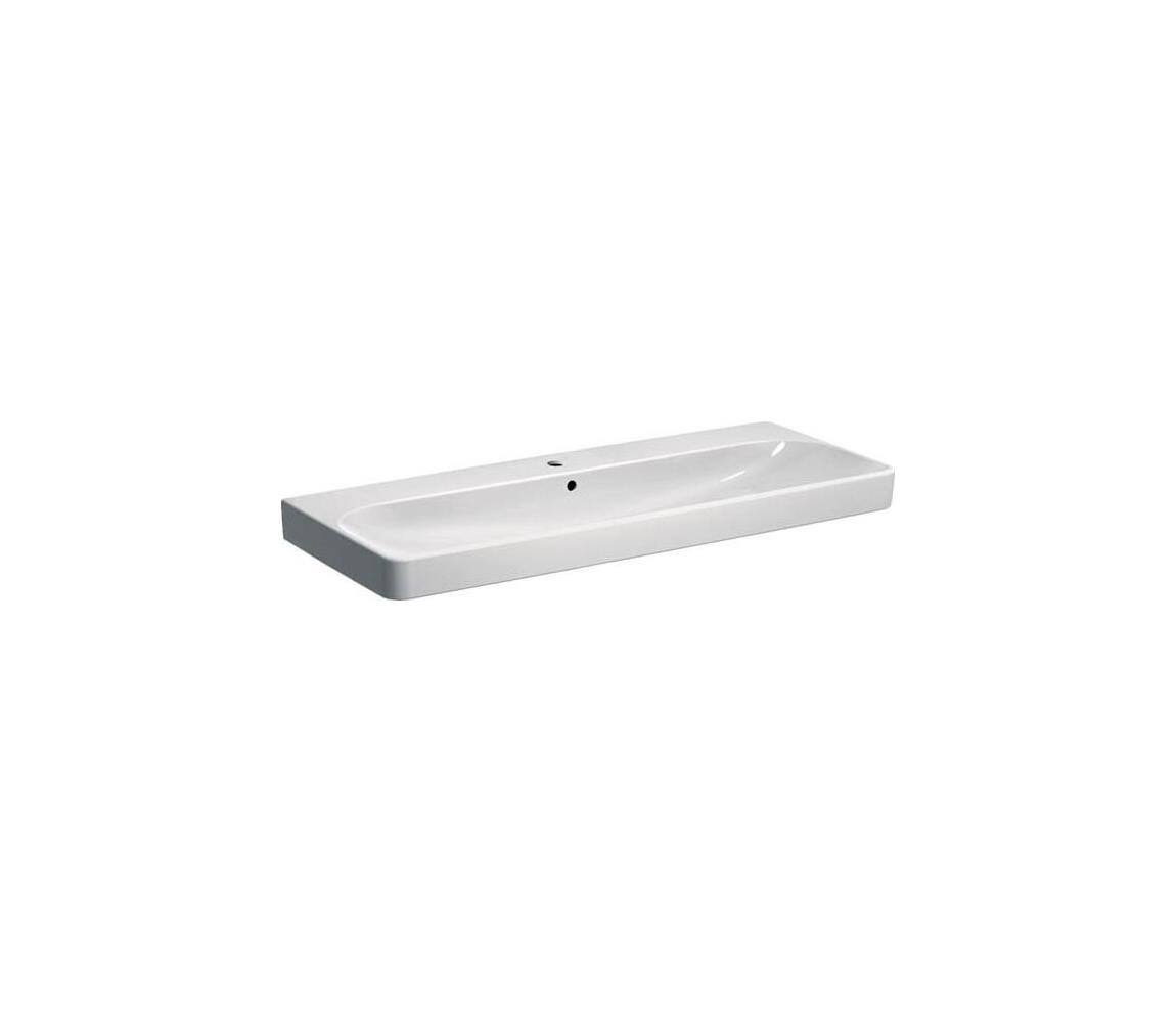 Geberit 500.226.01.1 - Závesné umývadlo Smyle Square 120x48 cm keramika/biela 500.226.01.1
