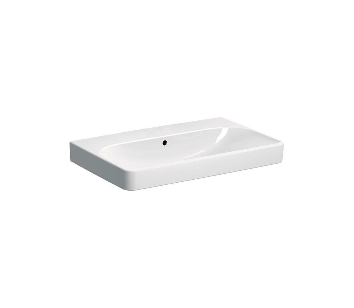 Geberit 500.249.00.2 - Závesné umývadlo Smyle Square 75x48 cm keramika/biela 500.249.00.2