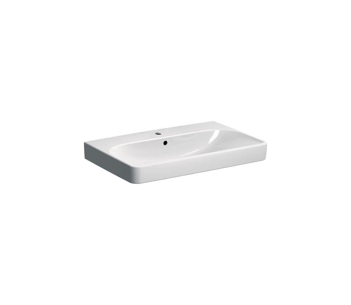 Geberit 500.249.01.1 - Závesné umývadlo Smyle Square 75x48 cm keramika/biela 500.249.01.1