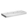 Geberit 500.253.01.1 - Závesné dvojité umývadlo Smyle Square 120x48 cm keramika/biela