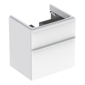 Geberit 500.352.00.1 - Kúpeľňová skrinka pod umývadlo Smyle Square 59x62x47 cm, biela