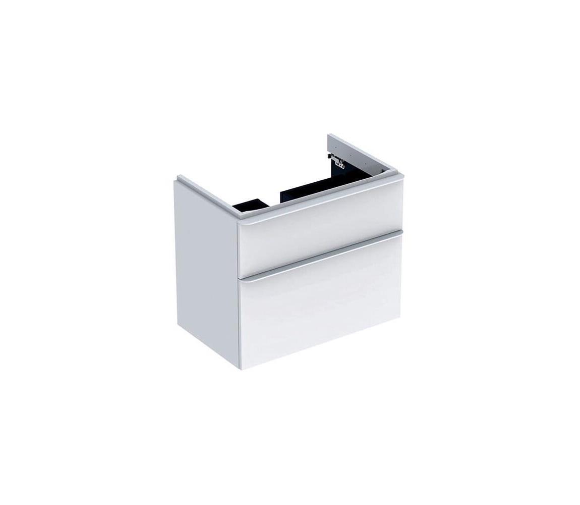 Geberit 500.353.00.1 - Kúpeľňová skrinka pod umývadlo Smyle Square 61,7x73,4 cm biela 500.353.00.1