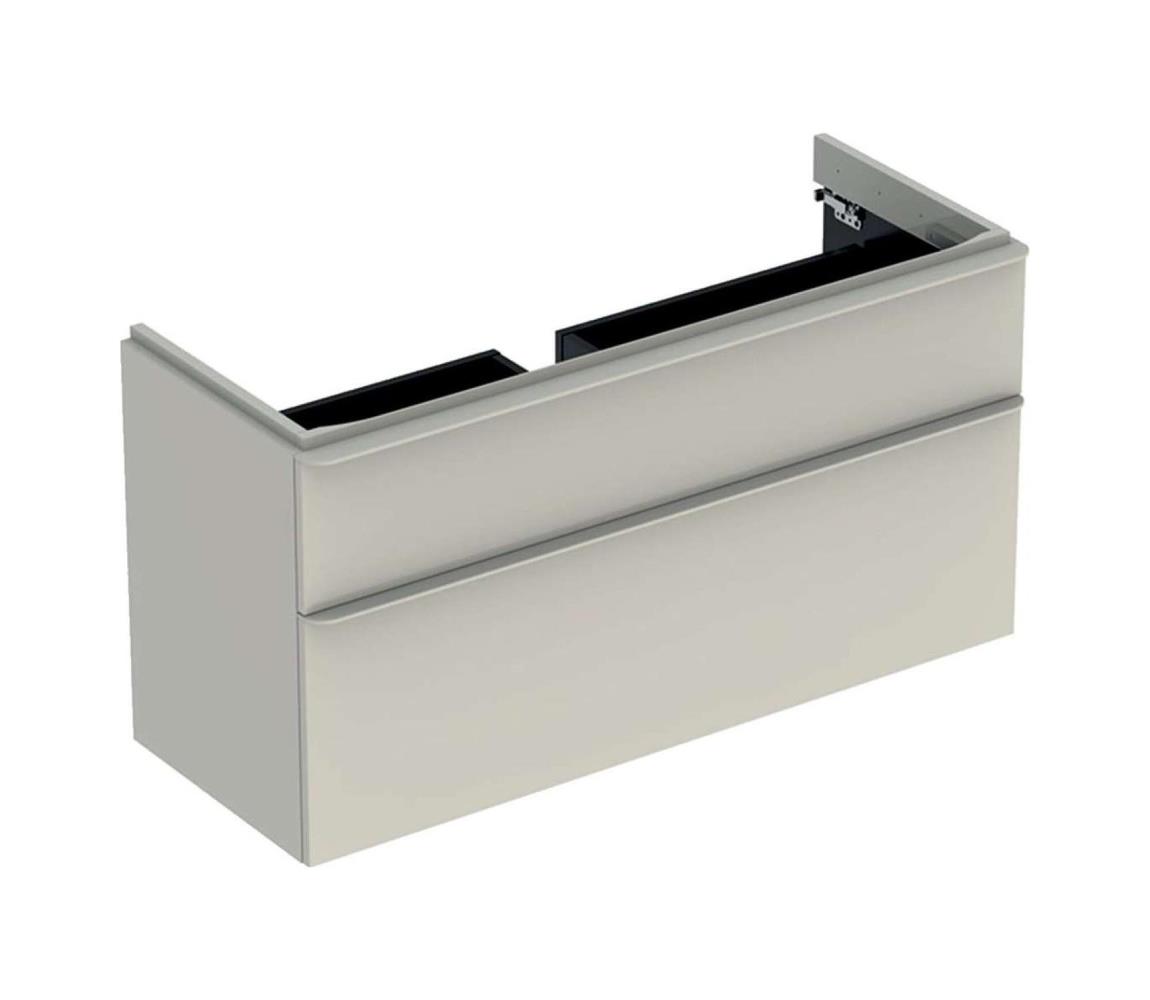 Geberit 500.355.JL.1 - Kúpeľňová skrinka pod umývadlo Smyle Square 61,7x118,4 cm piesková 500.355.JL.1