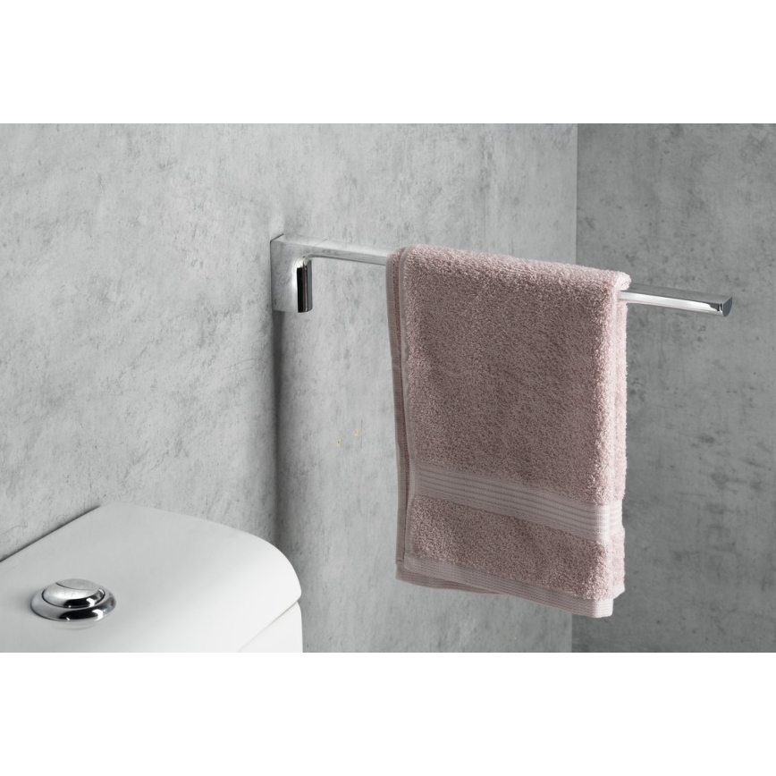 Gedy - Nástenný vešiak na uteráky PIRENEI 6,6x41 cm lesklý chróm