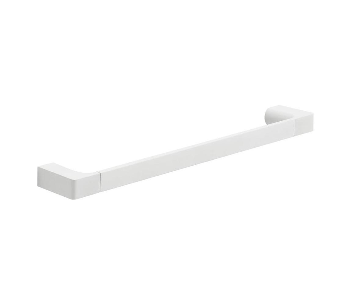 Gedy - Nástenný vešiak na uteráky PIRENEI 6,6x45 cm matná biela PI214502