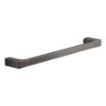 Gedy - Nástenný vešiak na uteráky PIRENEI 6,6x45 cm metalická sivá