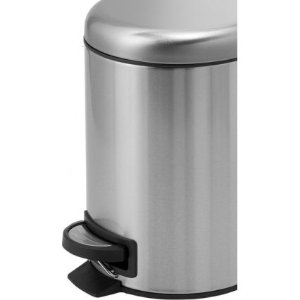 Gedy - Odpadkový kôš POTTY 3 l, nerezový, s tichým dovieraním