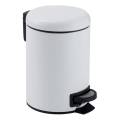 Gedy - Odpadkový kôš POTTY 5 l, tiché zatváranie, biela