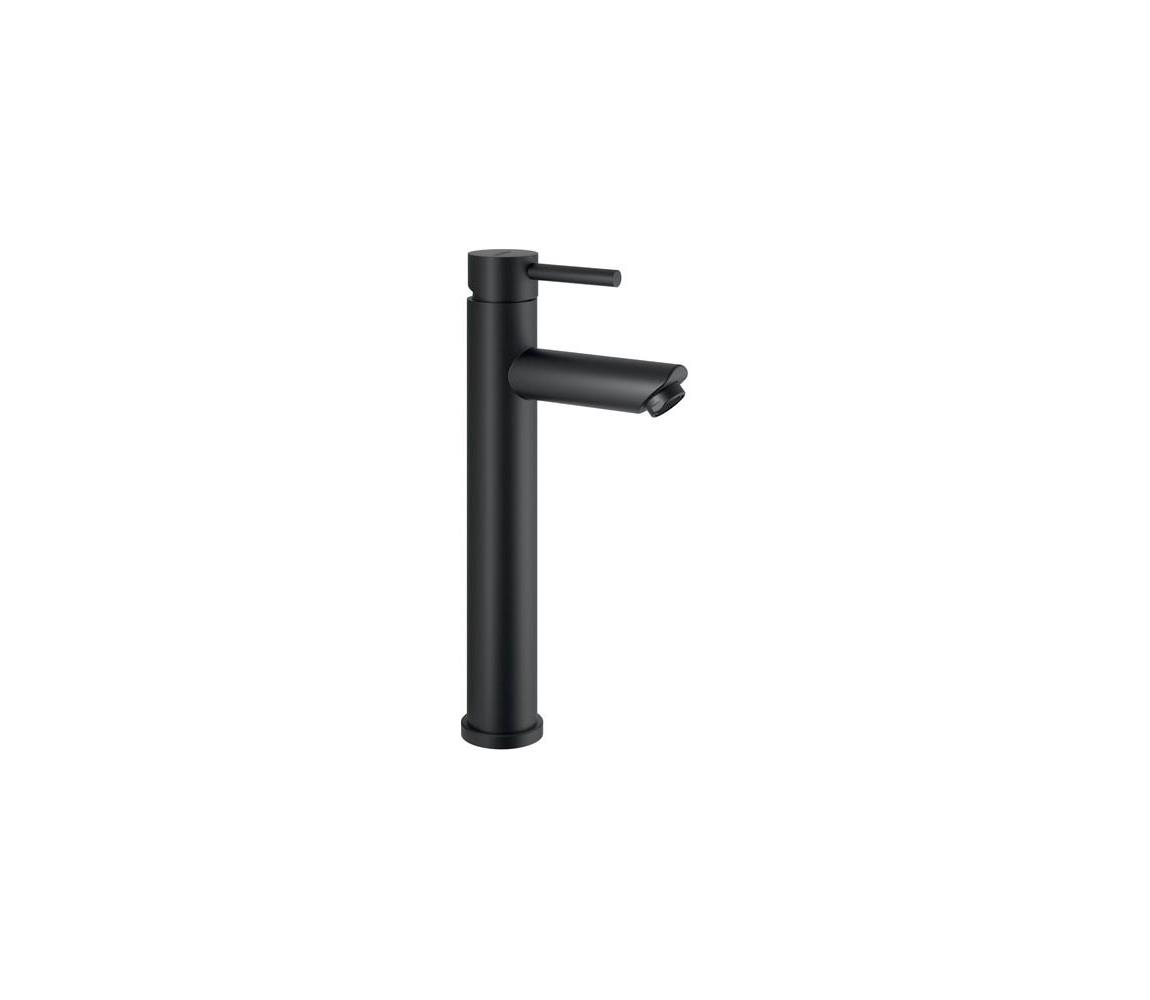 Gedy - Umývadlová batéria ALTO HIGH 28,5 cm matná čierna MXGA0214