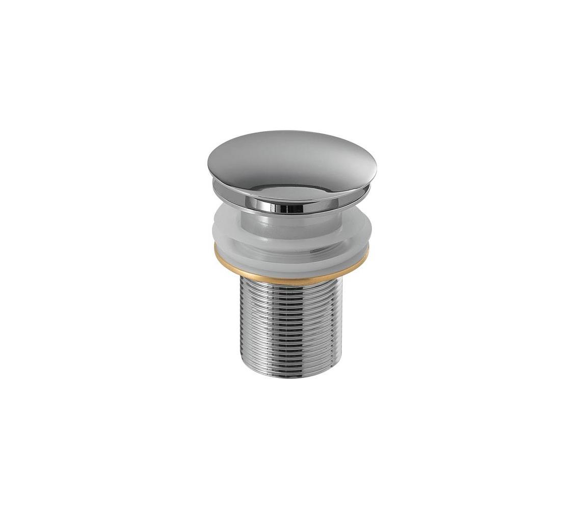 Gedy - Umývadlová výpusť CLICK-CLACK, pr. 6,6 cm, lesklý chróm MXCC0100