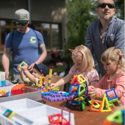 GeoSmart - Magnetická stavebnica 100 ks